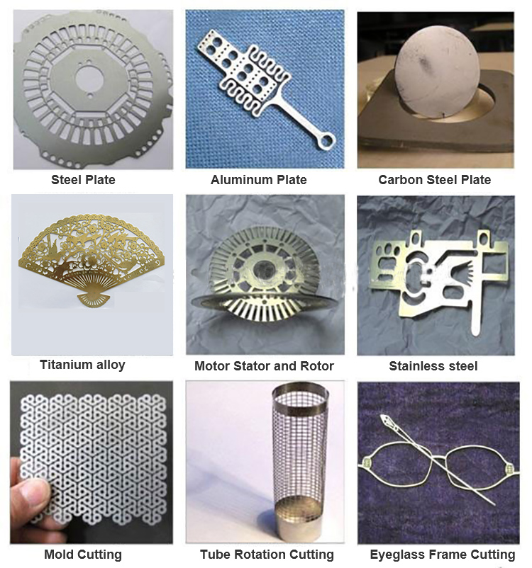 ստորին գինը լազերային կտրելու մեքենա 1000w հետ wifi անլար հսկողության